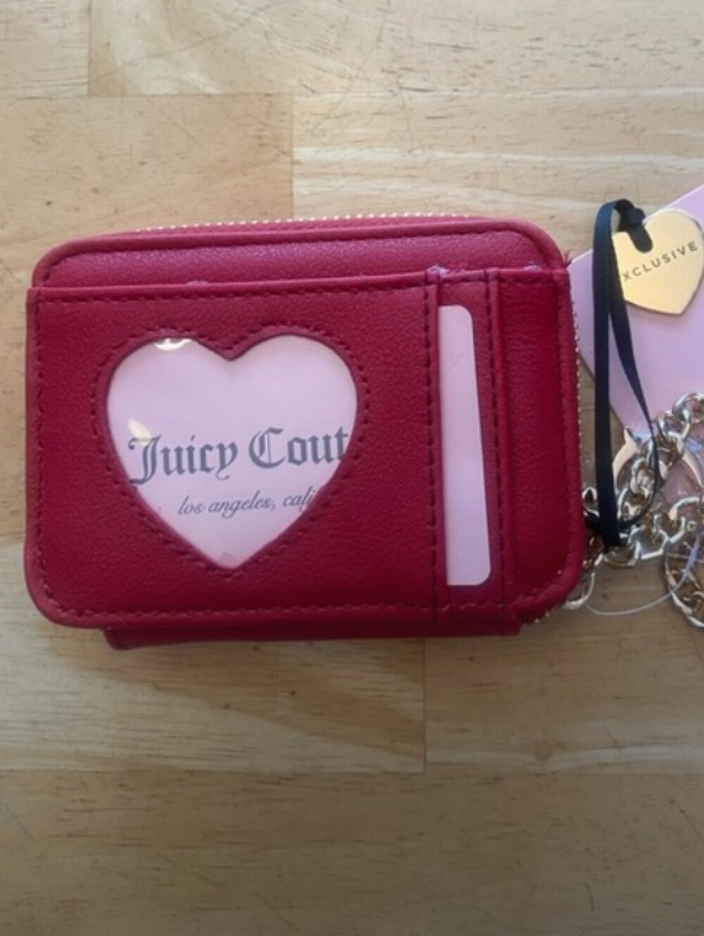 Juicy Couture-Paradise Striped Wristlet Wallet♥️🩵 - Picture 5 of 6